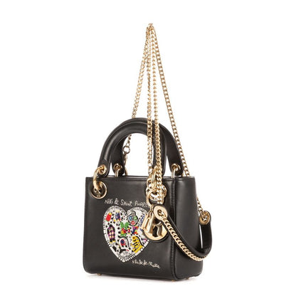 Dior Niki De Saint Phalle Lady Black Heart Shape Sequin
