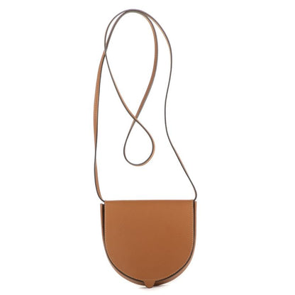 Loewe Mini Zip Crossbody Brown Calfskin Leather