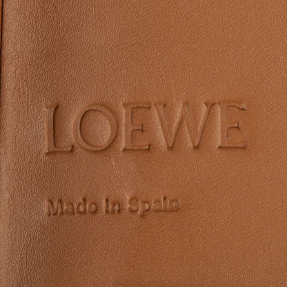 Loewe Mini Zip Crossbody Brown Calfskin Leather