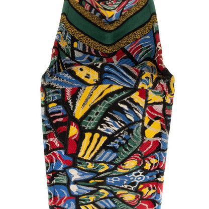 Dior Butterfly Book Tote Green Multicolor Print Canvas