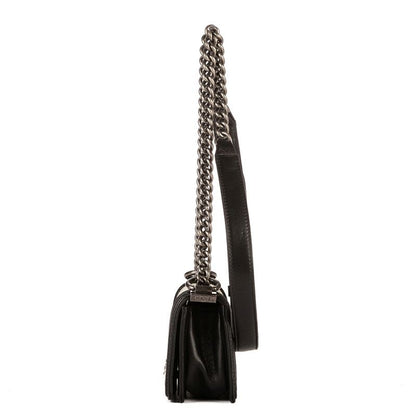 Chanel Unique Piece Boy Garusha Black Skin