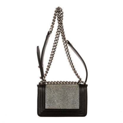 Chanel Unique Piece Boy Garusha Black Skin