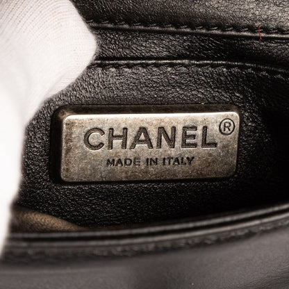 Chanel Unique Piece Boy Garusha Black Skin