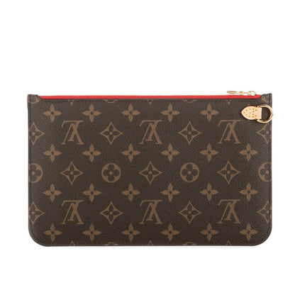 Louis Vuitton Neverfull Pouch Brown Monogram Canvas