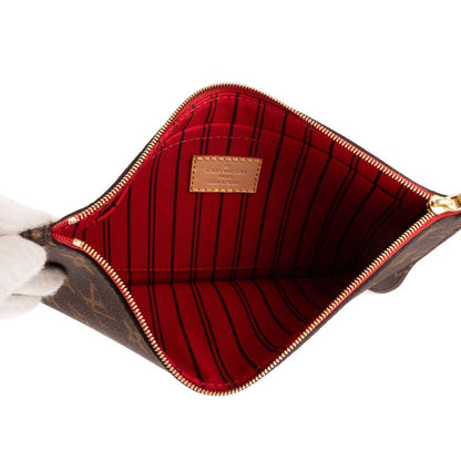 Louis Vuitton Neverfull Pouch Brown Monogram Canvas
