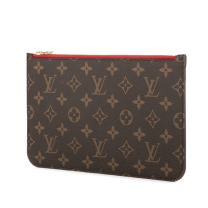 Louis Vuitton Neverfull Pouch Brown Monogram Canvas