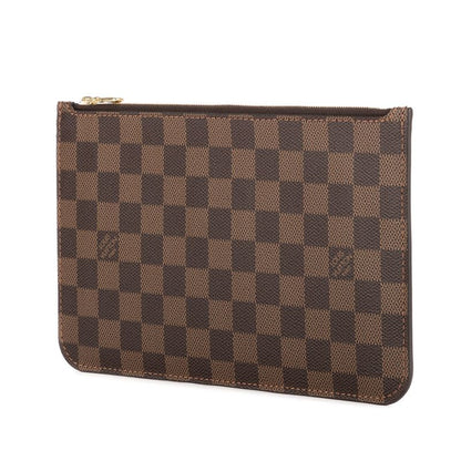 Louis Vuitton Neverfull Pouch Brown Damier Ebene