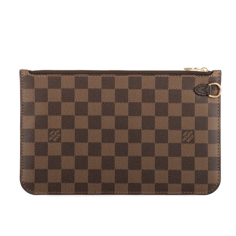 Louis Vuitton Neverfull Pouch Brown Damier Ebene