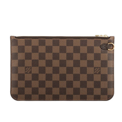 Louis Vuitton Neverfull Pouch Brown Damier Ebene