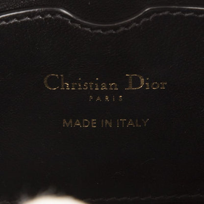 Dior Montaigne Black Calfskin Leather