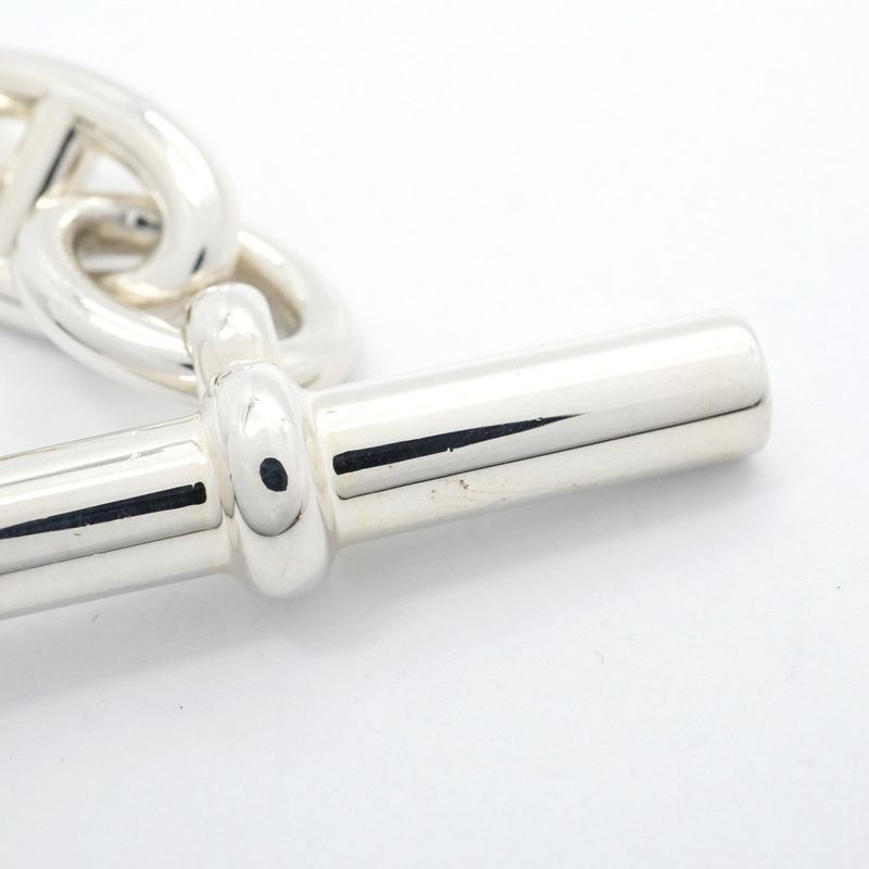 Hermes Bracelet Chaine D'ancre GM 11 Frames Silver 925 Ladies