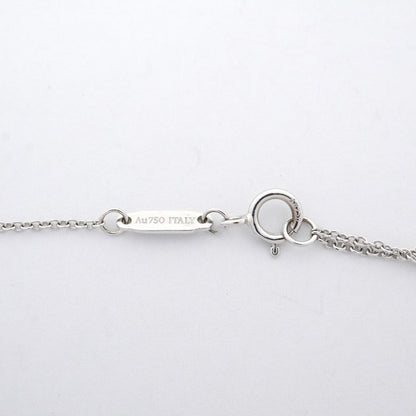Tiffany & Co Necklace T Smile Small 18k White Gold White Gold Ladies