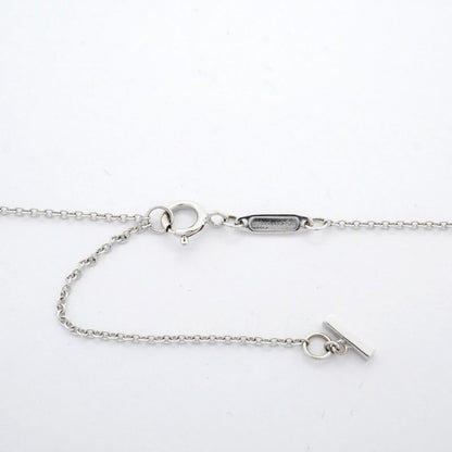 Tiffany & Co Necklace T Smile Small 18k White Gold White Gold Ladies