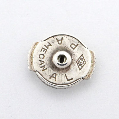 Hermes Earrings Italique Silver 925 Men Women Unisex