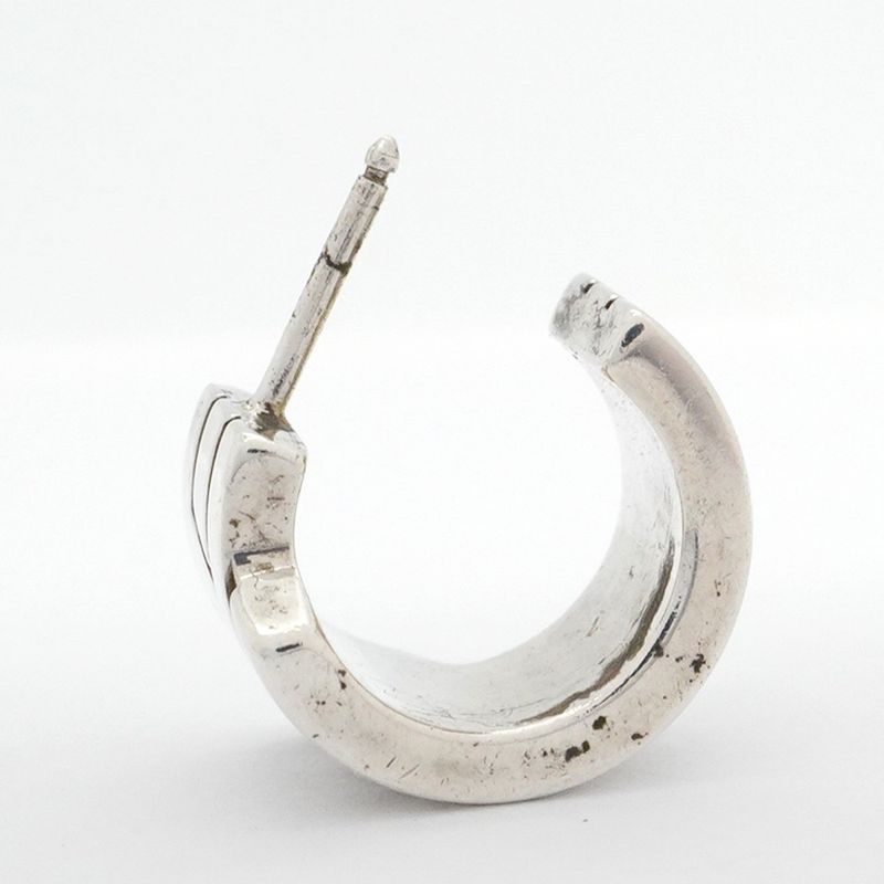 Hermes Earrings Italique Silver 925 Men Women Unisex