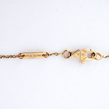 Van Cleef & Arpels Bracelet Sweet Alhambra 18k Pink Gold Pink Gold Carnelian