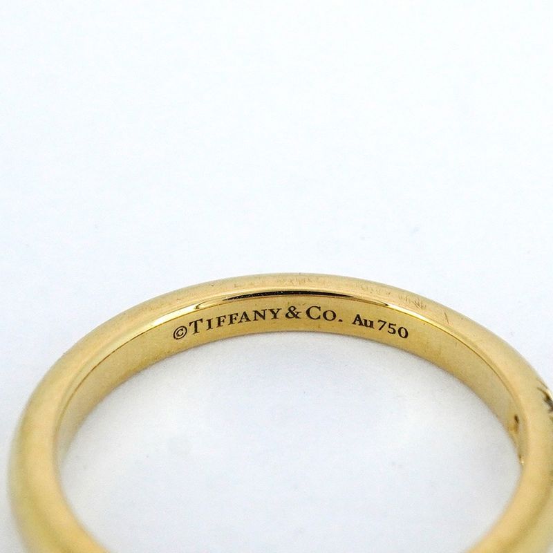 Tiffany & Co Ring Forever 3pd 18k Yellow Gold Yellow Gold Diamond Size 8 Ladies