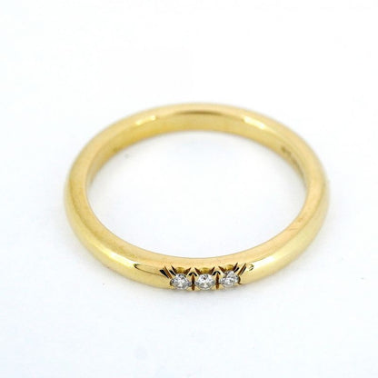 Tiffany & Co Ring Forever 3pd 18k Yellow Gold Yellow Gold Diamond Size 8 Ladies
