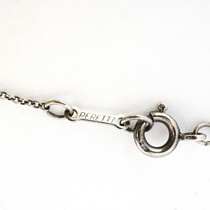 Tiffany & Co Necklace Double Hoop Silver 925 Women's