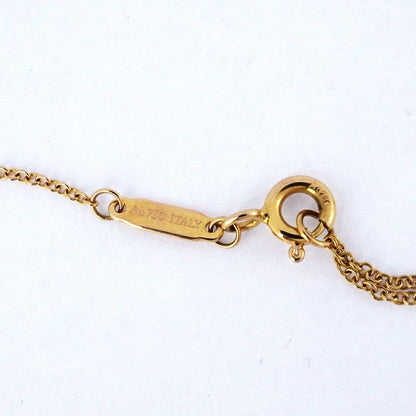 Tiffany & Co Necklace T Smile Mini 18k Pink Gold Pink Gold Diamond Ladies