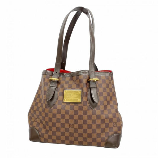 Louis Vuitton Tote Bag Damier Hampstead MM N51204 Ebene Ladies