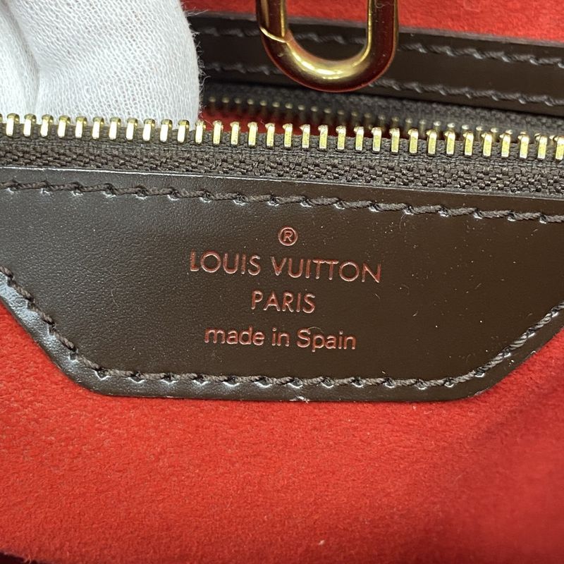 Louis Vuitton Tote Bag Damier Hampstead MM N51204 Ebene Ladies