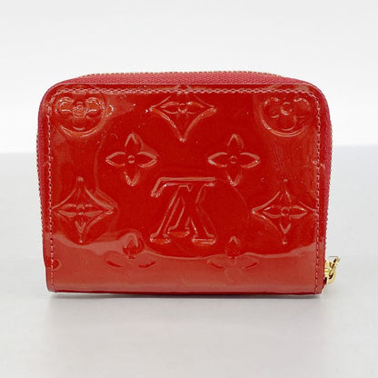 Louis Vuitton Coin Case Vernis Zippy Coin Purse M93608 Pomme D'amour Ladies