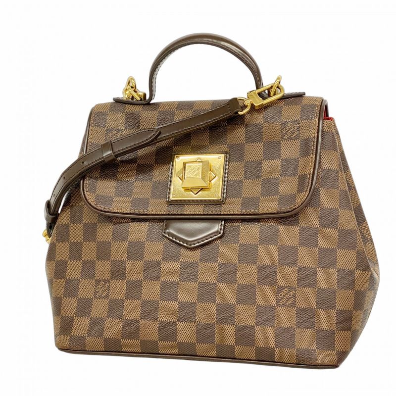 Louis Vuitton Handbag Damier Bergamo PM N41167 Ebene 2way Bag Ladies