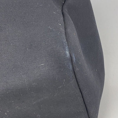 Hermes Tote Bag Herbag Her Bag Cabas MM Toile Officier Black Silver Hardware E