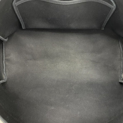 Hermes Tote Bag Herbag Her Bag Cabas MM Toile Officier Black Silver Hardware E