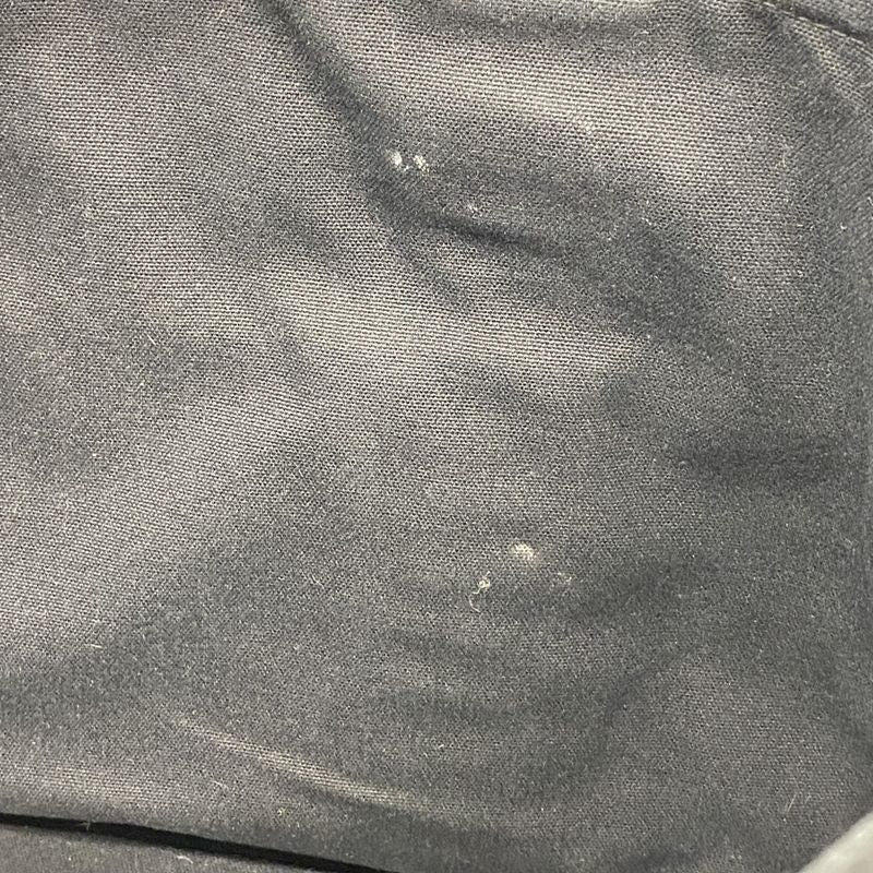 Hermes Tote Bag Fourre Tout MM Canvas Black Silver Hardware Ladies