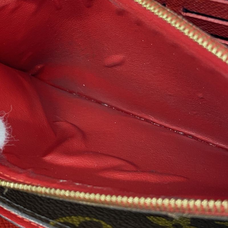 Louis Vuitton Long Wallet Monogram / Retiro Zippy Wallet M61854 Brown Three-Piec