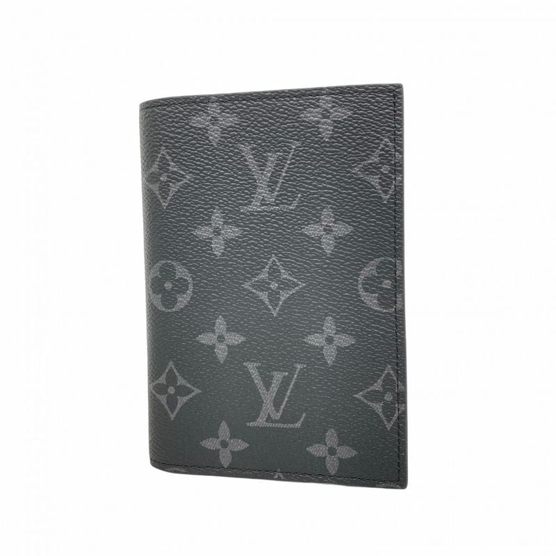 Louis Vuitton Pass Port Case Monogram Eclipse Couverture Pass Port Nm M64501