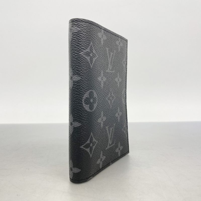 Louis Vuitton Pass Port Case Monogram Eclipse Couverture Pass Port Nm M64501