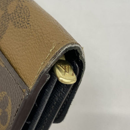 Louis Vuitton Long Wallet Monogram Giant Reverse Portefeuille Sarah M80726