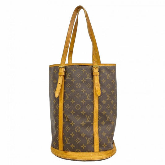 Louis Vuitton Tote Bag Monogram Bucket GM M42236 Brown Ladies