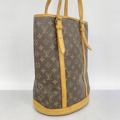 Louis Vuitton Tote Bag Monogram Bucket GM M42236 Brown Ladies