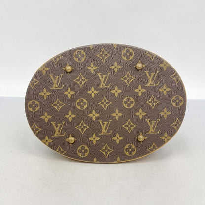 Louis Vuitton Tote Bag Monogram Bucket GM M42236 Brown Ladies