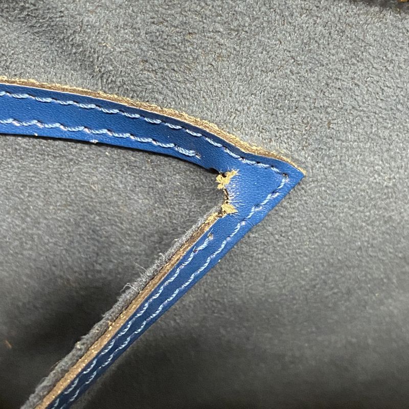 Louis Vuitton Handbag Epi Saint-Jacques M52275 Toledo Blue Ladies