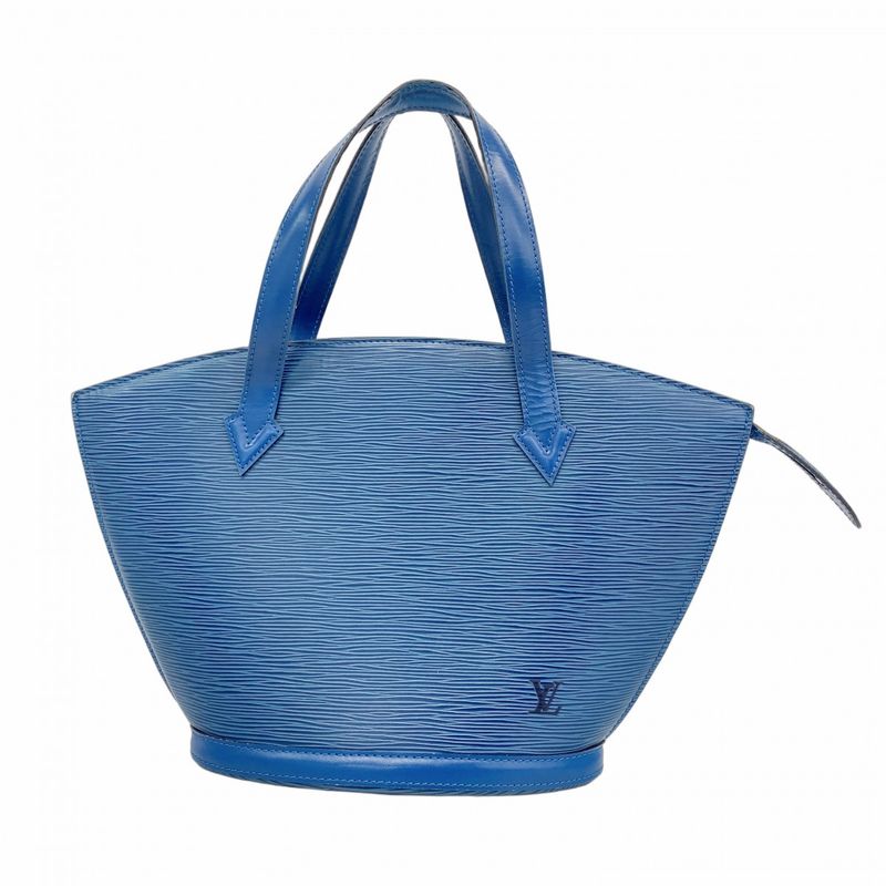 Louis Vuitton Handbag Epi Saint-Jacques M52275 Toledo Blue Ladies