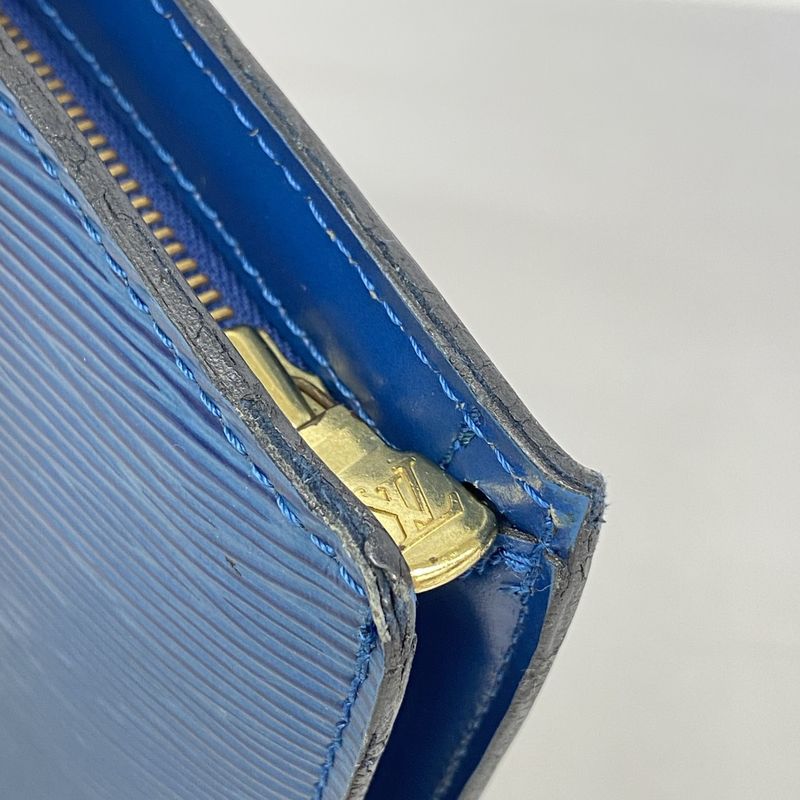 Louis Vuitton Handbag Epi Saint-Jacques M52275 Toledo Blue Ladies