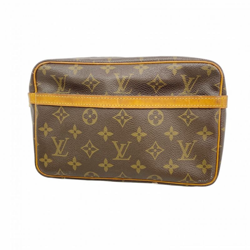 Louis Vuitton Clutch Bag Monogram Compiègne 23 M51847 Brown Men's