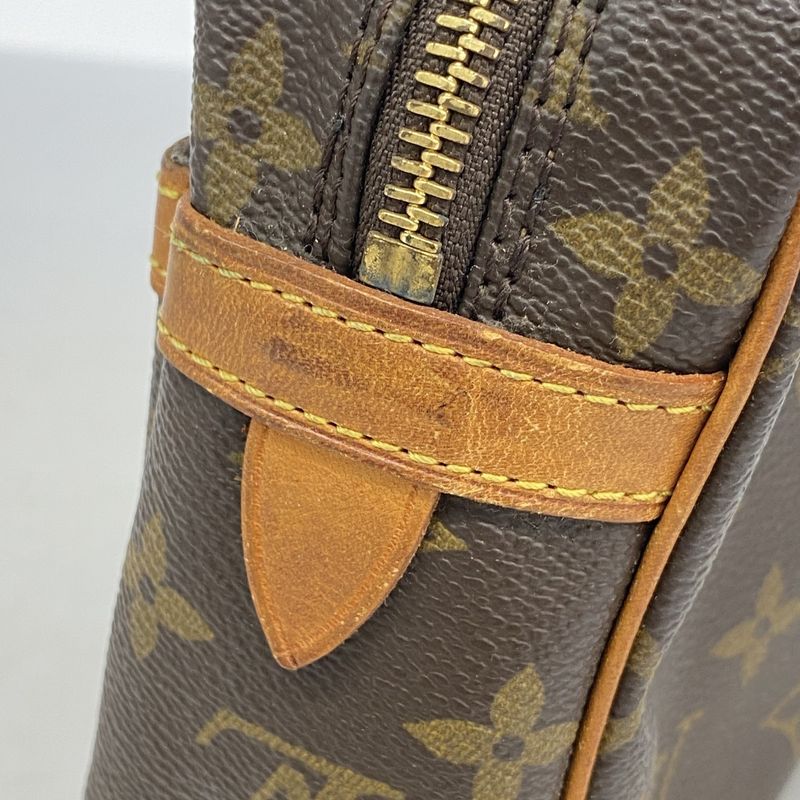 Louis Vuitton Clutch Bag Monogram Compiègne 23 M51847 Brown Men's