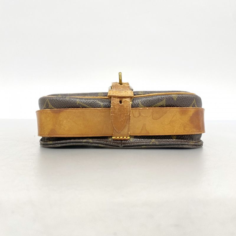 Louis Vuitton Shoulder Bag Monogram Mini Cartociere M51254 Brown Women's