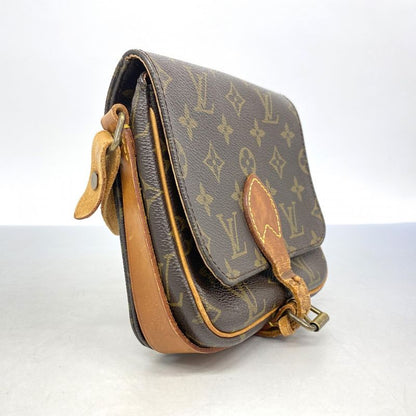Louis Vuitton Shoulder Bag Monogram Mini Cartociere M51254 Brown Women's