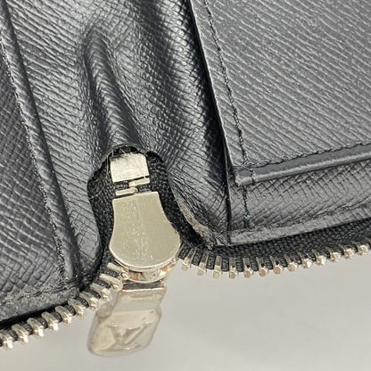 Louis Vuitton Long Wallet Damier Graphite Zippy Wallet Vertical N63095 Black