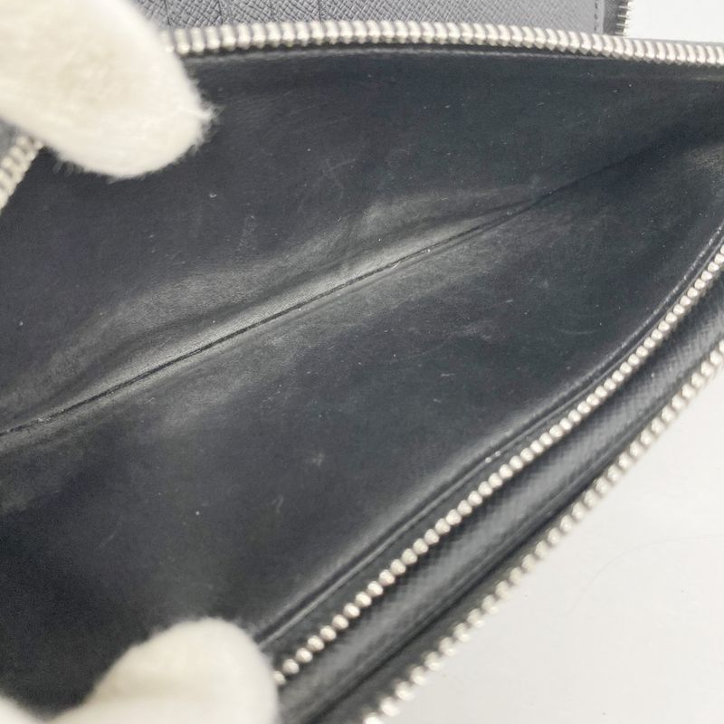 Louis Vuitton Long Wallet Damier Graphite Zippy Wallet Vertical N63095 Black