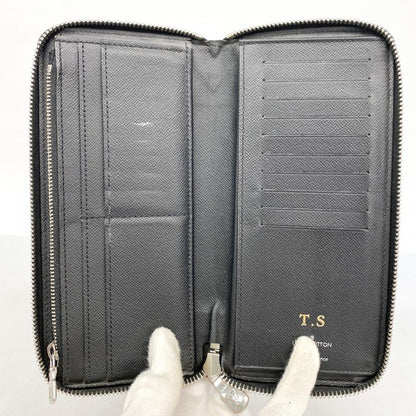 Louis Vuitton Long Wallet Damier Graphite Zippy Wallet Vertical N63095 Black