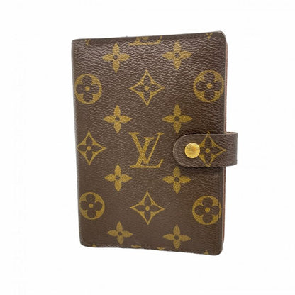 Louis Vuitton Notebook Cabas Monogram Agenda PM R20005 Brown Men Women Unisex