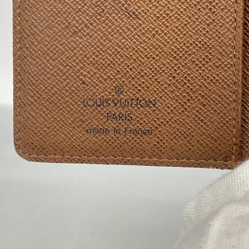 Louis Vuitton Notebook Cabas Monogram Agenda PM R20005 Brown Men Women Unisex